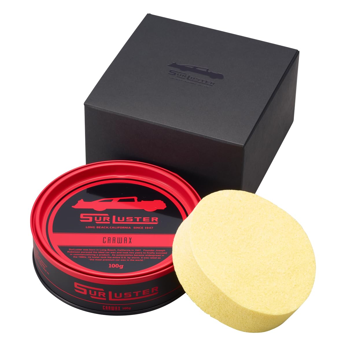 

Surluster Masterworks Car Wax Solid Natural Carnauba Sponge All Automotive Paint Colors SL-005, Wax, Wax, Gloss, Included, Shine, Protects,
