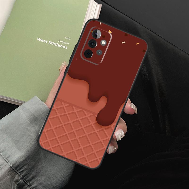 Chocolate Bar For Samsung Galaxy A52 A32 A22 A54 A14 A16 A26 A36 A56 A55 A35 A05 A06 A15 A53 A33 A13 Case