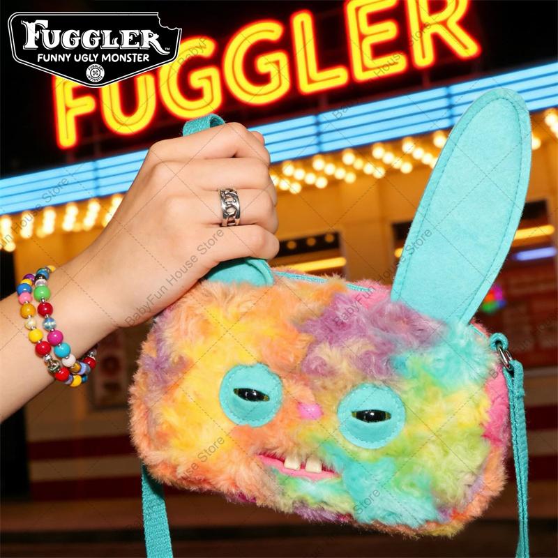Bolsa Cruzada de Peluche de Gato Sphynx Feo Lindo Dientes Divertidos Muñeco Raro Bolso de Hombro Juguete Peculiar Regalo
