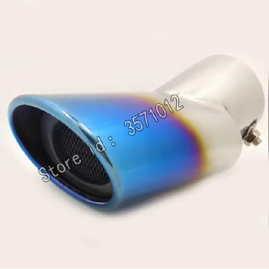 Car Cover Muffler Back Pipe Dedicate Exhaust Tip Tail Outlet Ornament Vent For Toyota Highlander 2015 2016 2017 2018