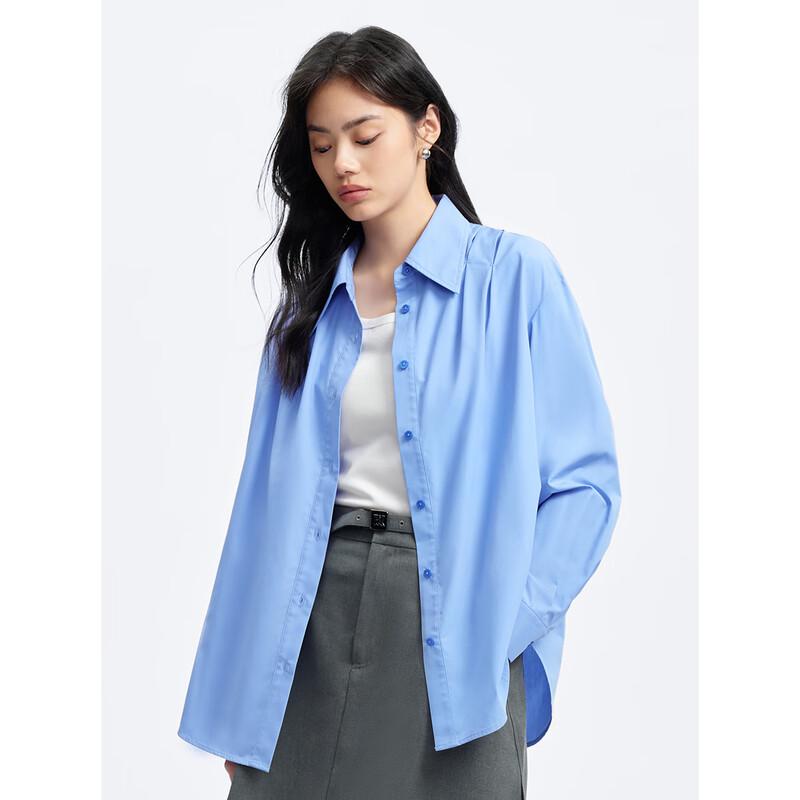 PEACEBIRD Damen Tencel Langarmshirt