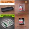 Rectangular Transparent Acrylic Serving Tray