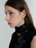 LOVE ME MONSTER Essential Long Silk Scarf_Bk (L233Msf010)