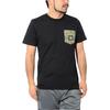 Adidas Originals Skateboarding Dakari Pocket S/S Tee Comfortable Soft Skin-Friendly Short Sleeve T-Shirt Men Tops Black DU8339
