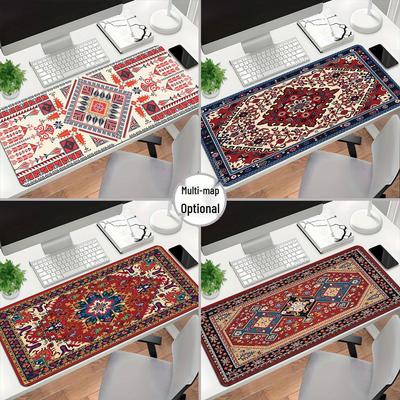 Persian Style Large Gaming Mouse Pad - Non-Slip Desk Mat for E-sports & Laptops