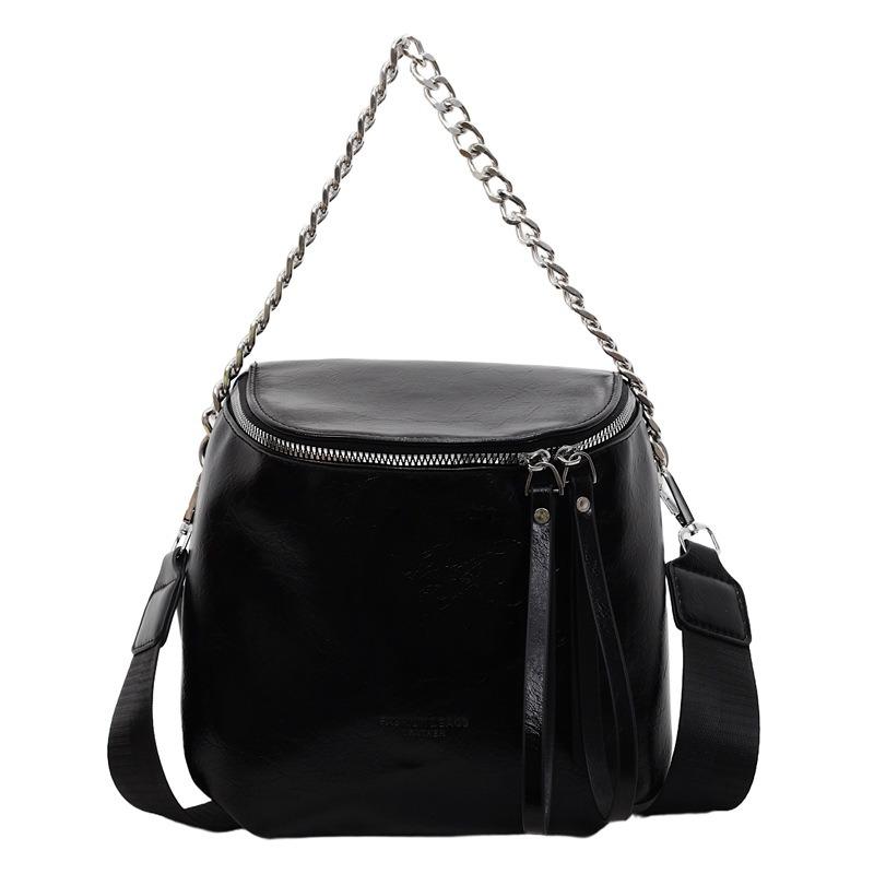 Fashion saddle bag shoulder chain webbing breast bag new classic fashion women's bag