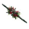Seasonal Pine Cones Dead Branch Easy Installation Mailbox Garlands Battery Operated Wreath for Door Wall Window Use