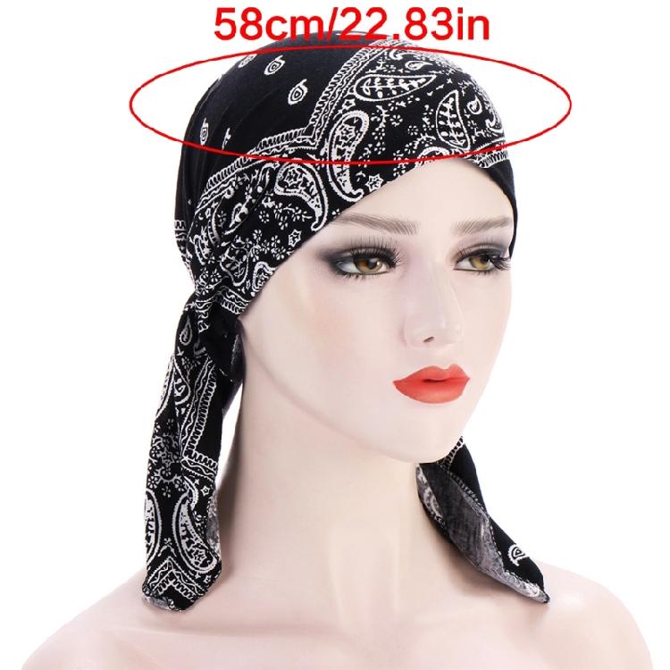 Stylish Stretch Head Wrap Hijab Turban for Women Hair Accessory Comfortable Head Scarf Wrap Elastic Turban