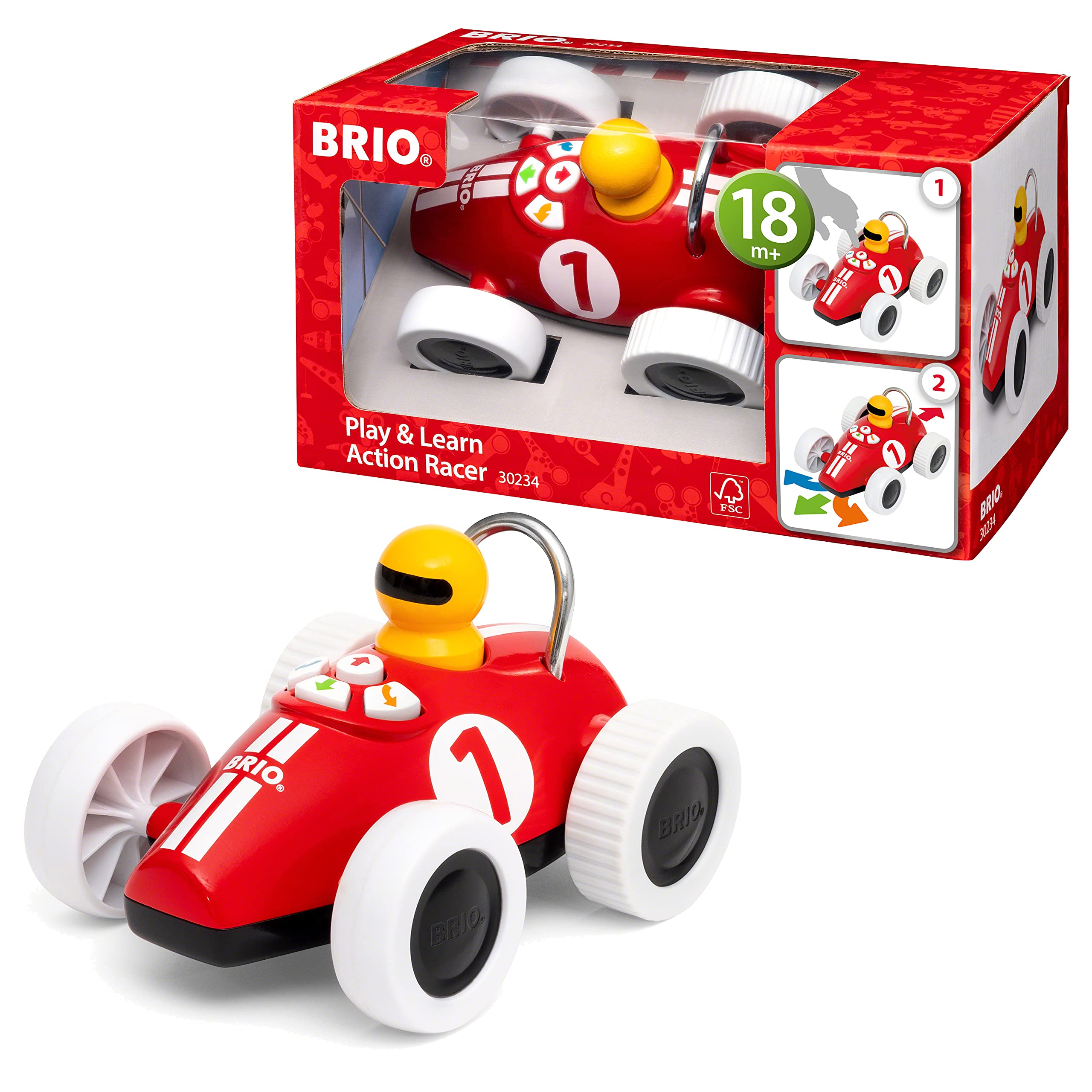 

BRIO Play & Learn Экшн-гонщик 30234