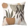 Nordic Abstract Flower Pillowcase Morandi Light Luxury Home Sleeping Pillow Cushion Cover