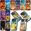 Cute P-Pikachus Charmander P-Pokemons Phone Case for Xiaomi Redmi Note 12 11 10 A3 Pro 10A 10C 12C Note12 5G Protective Cover