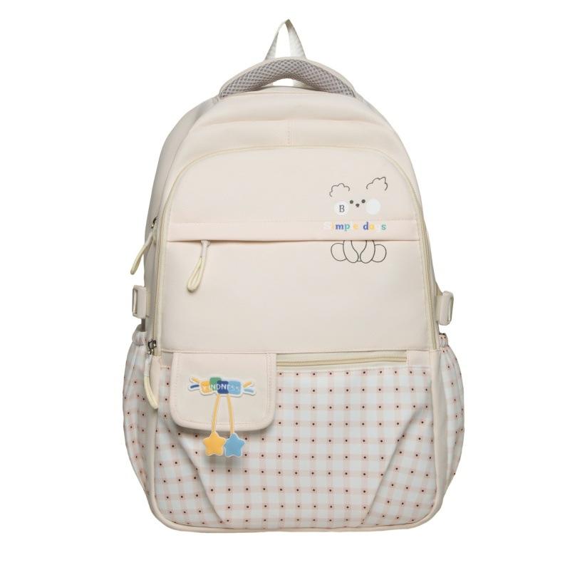 Schoolbag Japanese cute schoolbag versatile high-value multi-pocket backpack junior high school students small fresh girl backpack