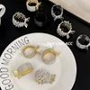 Moda Clip per Capelli in Metallo con Strass per Donne Ragazze Mini Supporto per Coda di Cavallo Alta Pinze per Capelli di Cristallo Eleganti Accessori per Acconciature da Festa