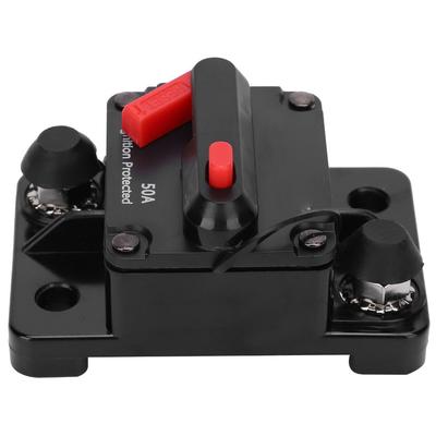 DC12‑42V Circuit Breaker 50A-300A Waterproof Design Auto Switch Fuse Holder Waterproof Fuse Holder Marine Boat