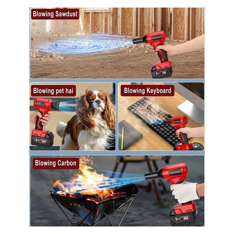 A34R Turbo Dust Blower Brushless Violent Turbo Fan For M& 18 18V Battery Violent Wireless Fan Adjustable Air Blower