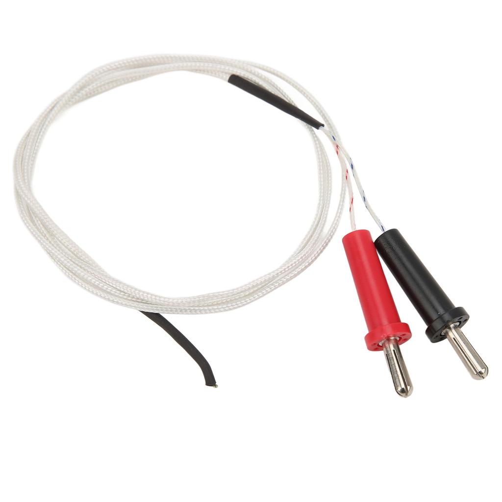 UA23 Temperature Probe Cord 4mm Thermocouple Sensor ?50~400 Celsius  Double Head Thermocouple with Large