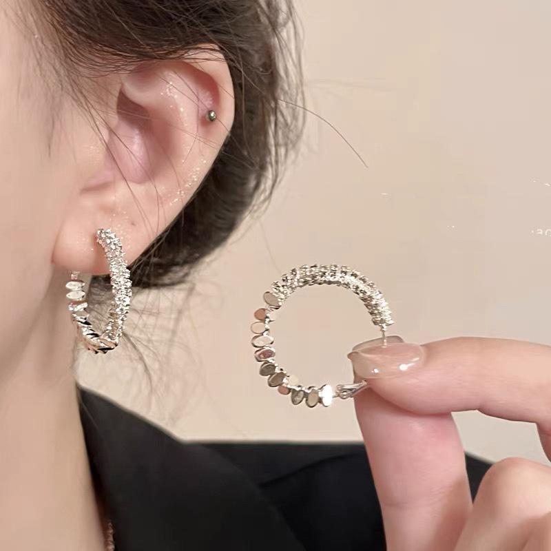 Geometric Minimalist Irregular Cool Style Earrings, Elegant and Fashionable, Suitable for All Occasions.