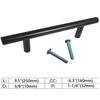 Black Cabinet 5pc Drawer Pull Stainless Steel T Bar Kitchen Hardware Drawer Knob