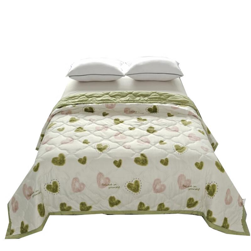 

Xiaomengyang Ink Wash Floral Polyester Summer Quilt