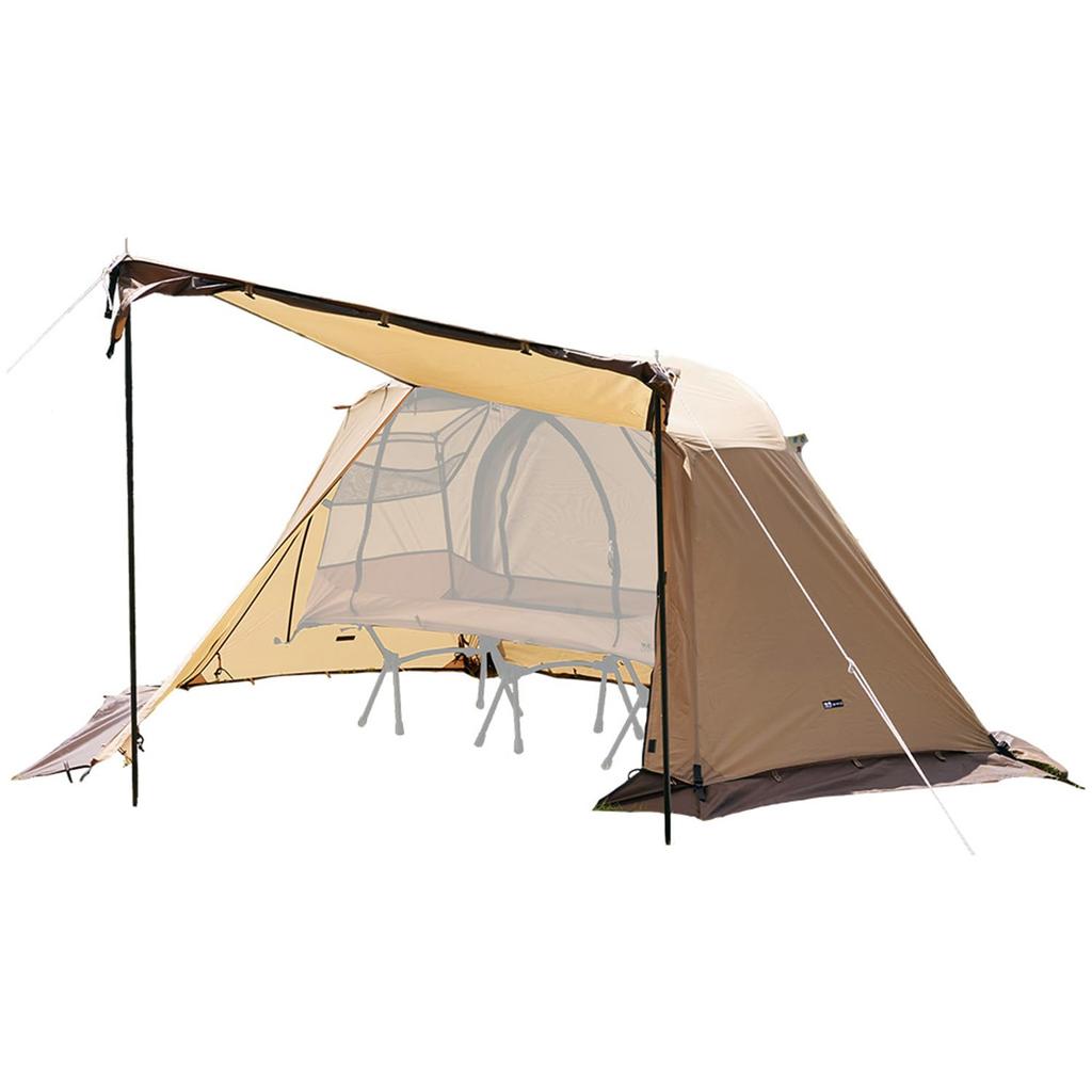 WAQ ASTRA CT Flysheet Cot WAQ Folding Cot Low Camping Compact (Wide) - Tent, 2-Way (High Cot, Cot), Bed, Outdoor, Foldable, Lightweight,