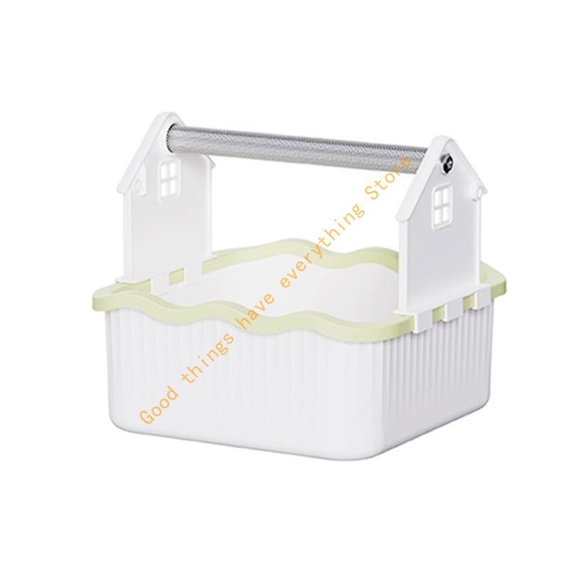 

Parrots Litter Box Cage Attachment Hygienic Bird Potty Training Solution 55KF