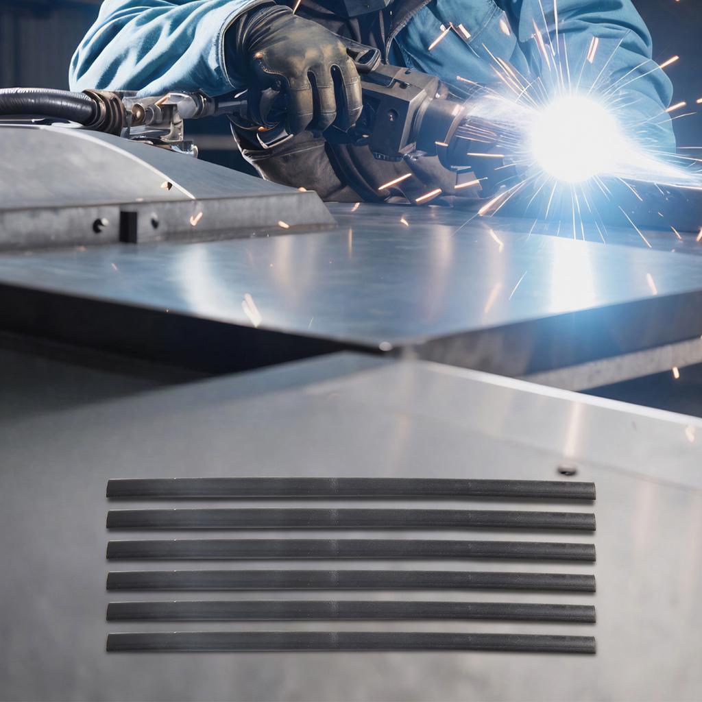 Welding Rods Plastic Welding Rods Plastic 2.5mm 20Pcs/Set Black Modified PE Indoor Outerdoor Strength Flexibility