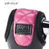 DAD Garson D.A.D Leather Shift Knob Cover Quilting [Pink] General Purpose Type For Automatic Cars GARSON Black × Pink
