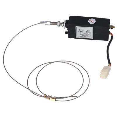 Elektrozawór wyłączania silnika Diesla Zestaw generatora Elektryczny przełącznik przepustnicy Regulator prędkości DC24V