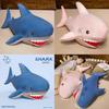 Shark Plush Toy Cartoon Soft Stuffed Animal For Kids Birthday Gift