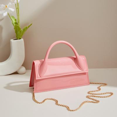 Fashion Women Shoulder Bags New Evening Bags Solid Color Crossbody Bags PVC Jelly Bags Leisure Handheld Bags Small Square Bags
