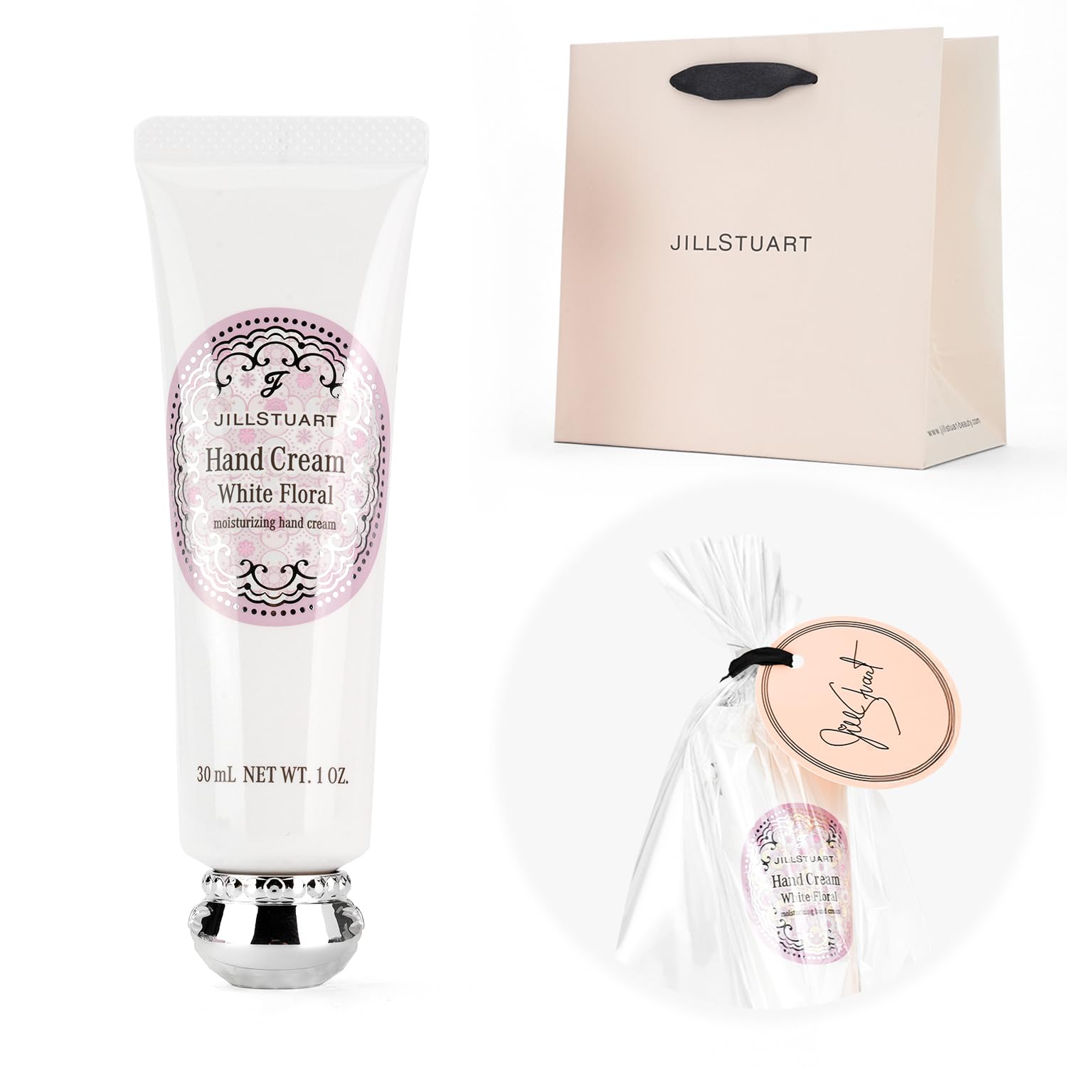 

Wrapping JILL STUART Hand White A popular gift for perfect for and Includes a shopping [Gift Available] Cream, Floral, 30g. women, Mother s Day,