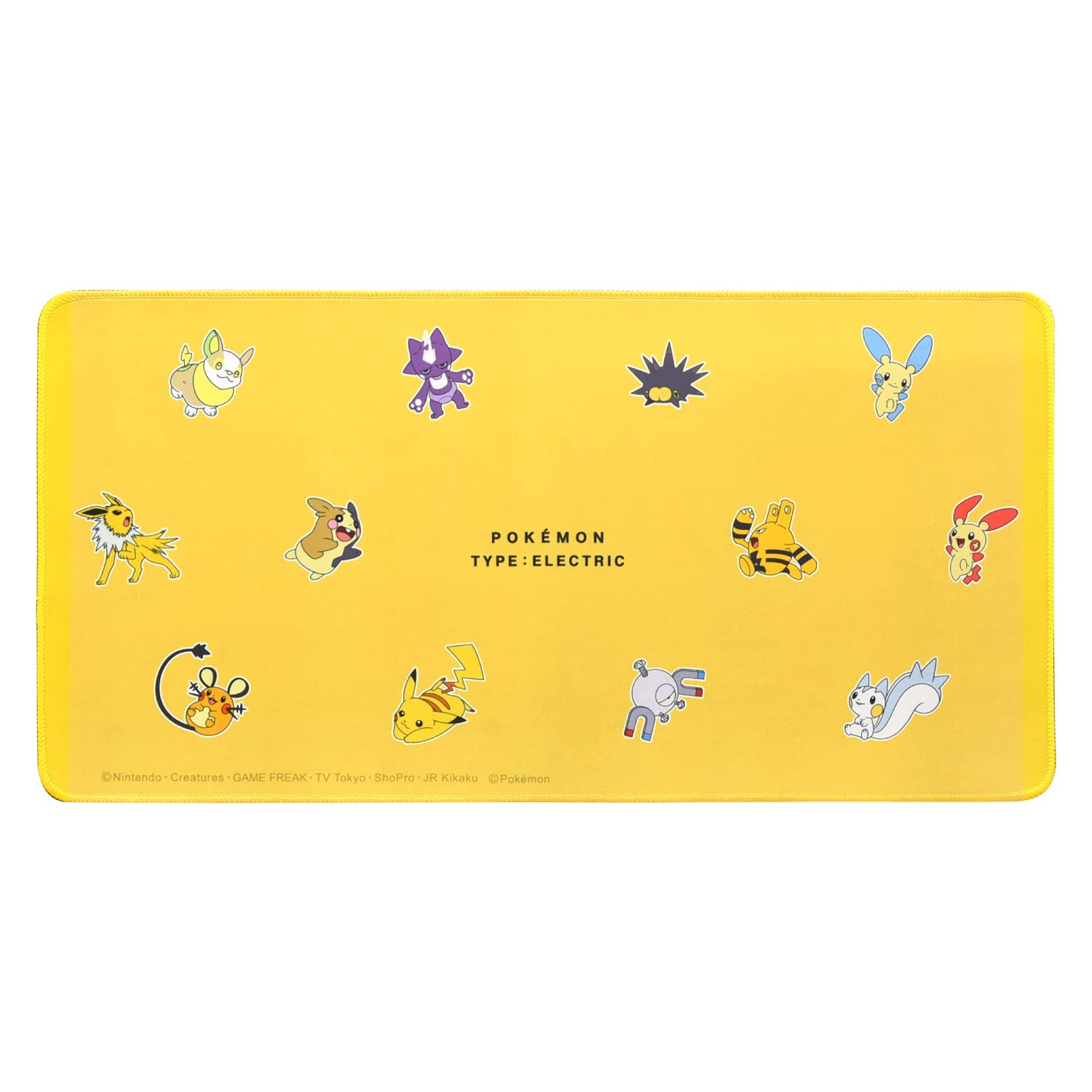 Gourmandise Desk Electric Type Pokémon Mat, POKE-784A