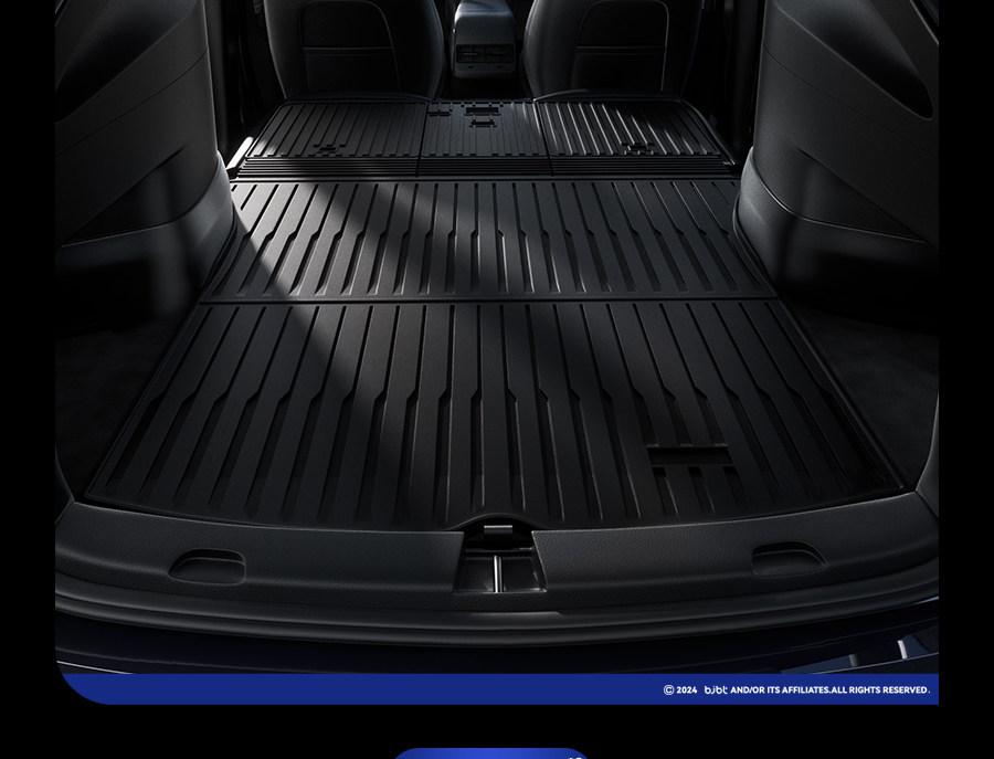 Tesla Model Y Full Coverage Trunk & Tail Mat Set - Front, Rear, and Refresh Version