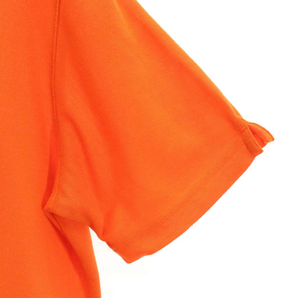 adidas unused Short sleeve Polo shirt 90 Orange Men's Used