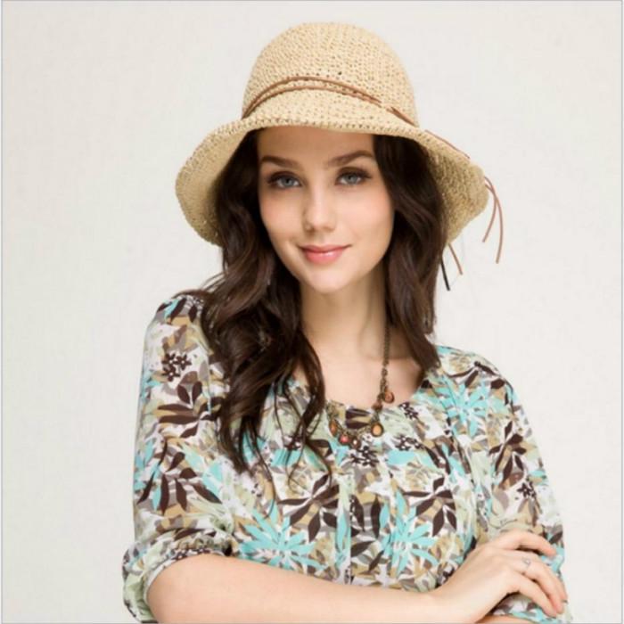 Straw Hat Grass Girl Summer Sunscreen 