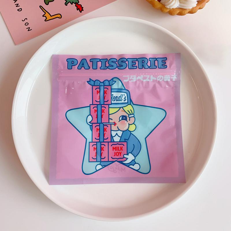 Food Storage Organizer Does Not Take Up Space Easy To Carry 13.5*13.5cm Plastic Cute Cartoon Snack Bag Creative And Cute 4.2g