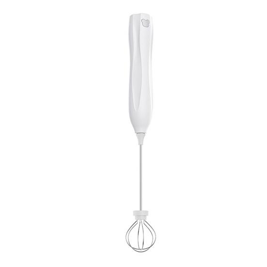 Electric Egg Beater Stainless Steel Mixer Low Noise Rechargeable Milk Frother Handheld Electric Coffee Egg Whisk