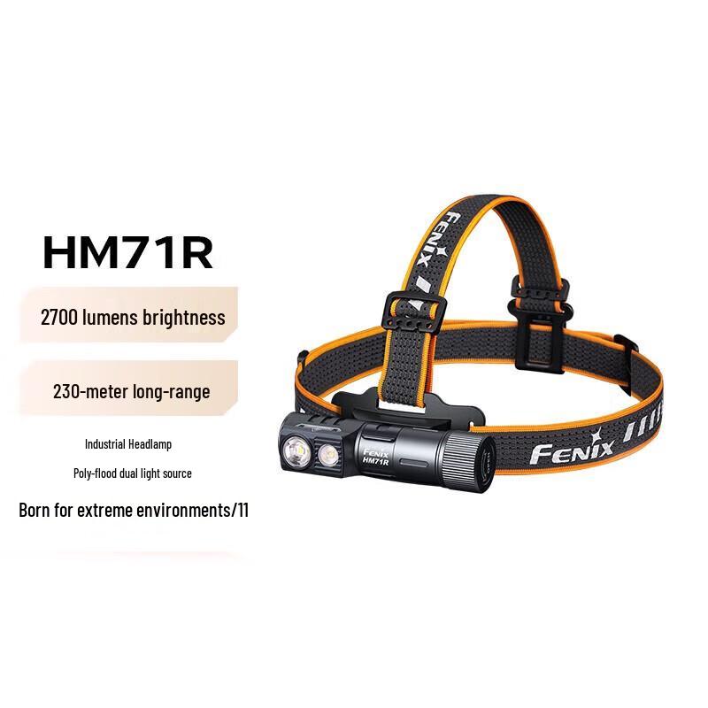

Fenix HM71R Rechargeable Headlamp for Trail Running & Night Fishing