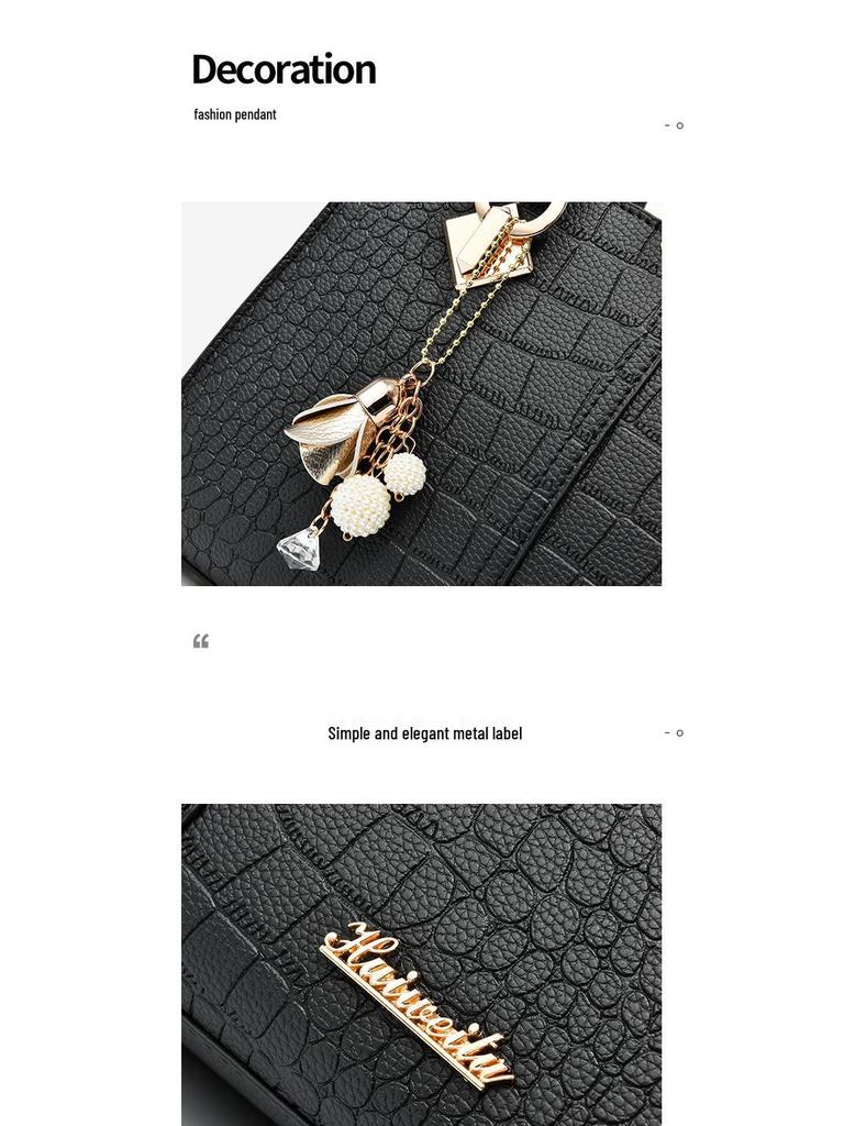 Nouveau Sac à Main Mode Style Coréen 2025: Sac bandoulière simple pour femmes d'âge mûr