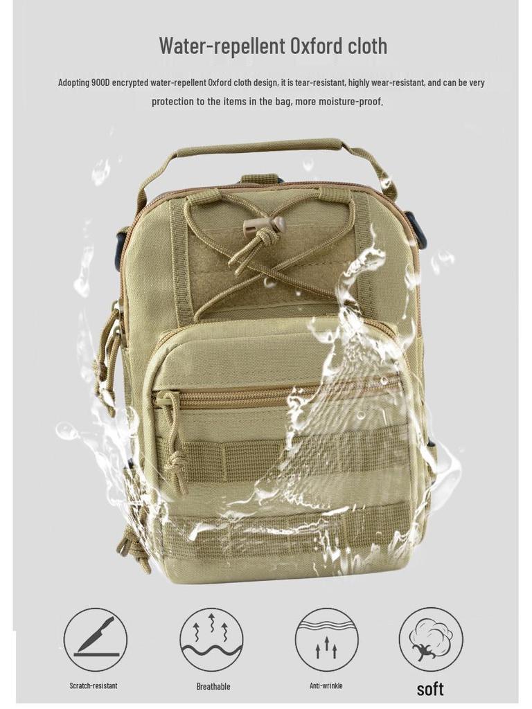 Men's Camouflage Waterproof Tactical Crossbody Chest Bag