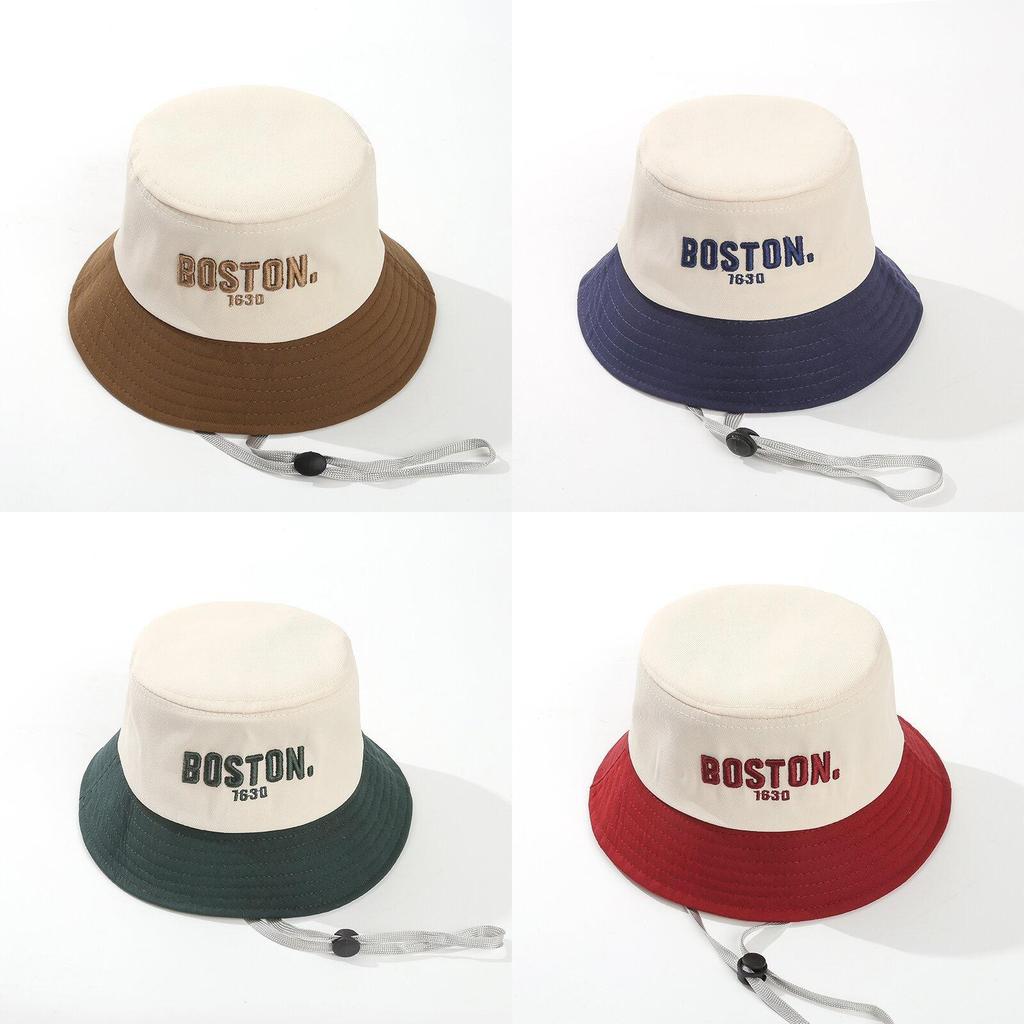 Baby Sun Hat For Kids With Wide Brim And Embroidered Letters For Spring And Fall Outdoor Protection