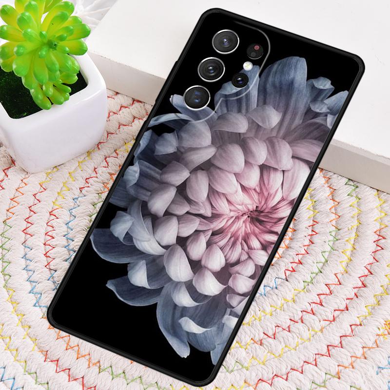 Chrysanthemum Phone Case for Samsung Galaxy note 10 pro S26 Ultra S23 S24 FE S25 S21 S22 PLUS shockproof Cove