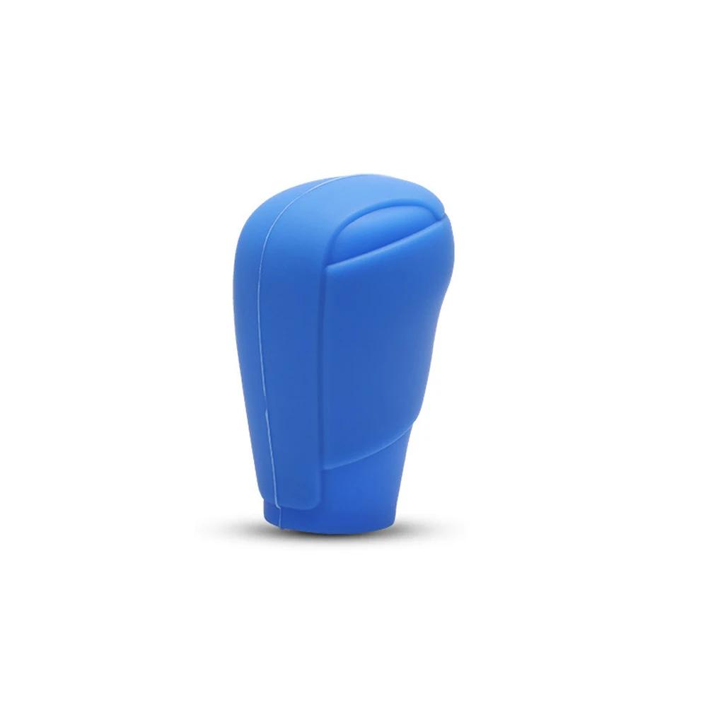 Silicone Car Case Gear Head Shift Collars Shift Knob Grips Cover Handbrake Decor Car Accessories for Mazda3 Axela CX4 CX5 CX8