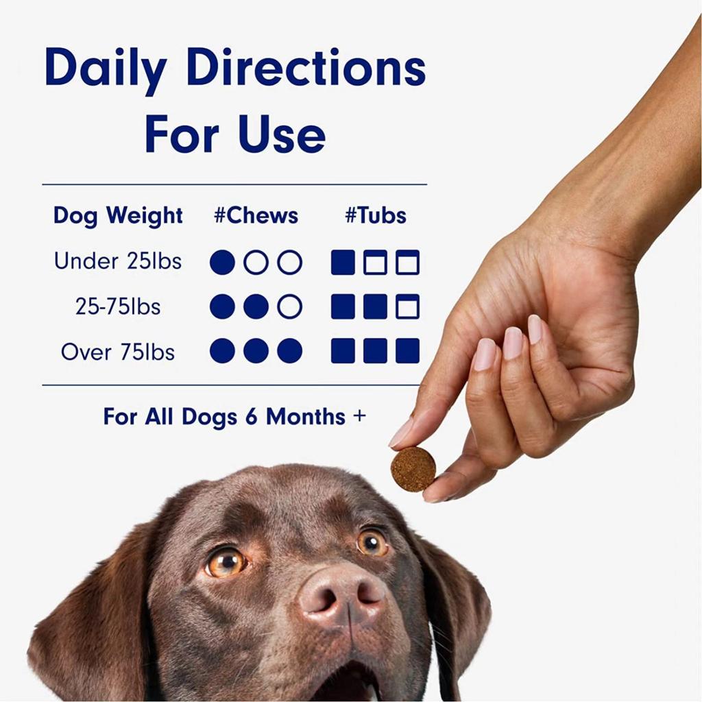 Žvýkací tablety s probiotiky pro domácí zvířata, žvýkací tablety pro imunitu psa