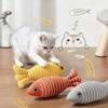 Burlap Stress Relief Simulation Fish Toy for Cats & Dogs