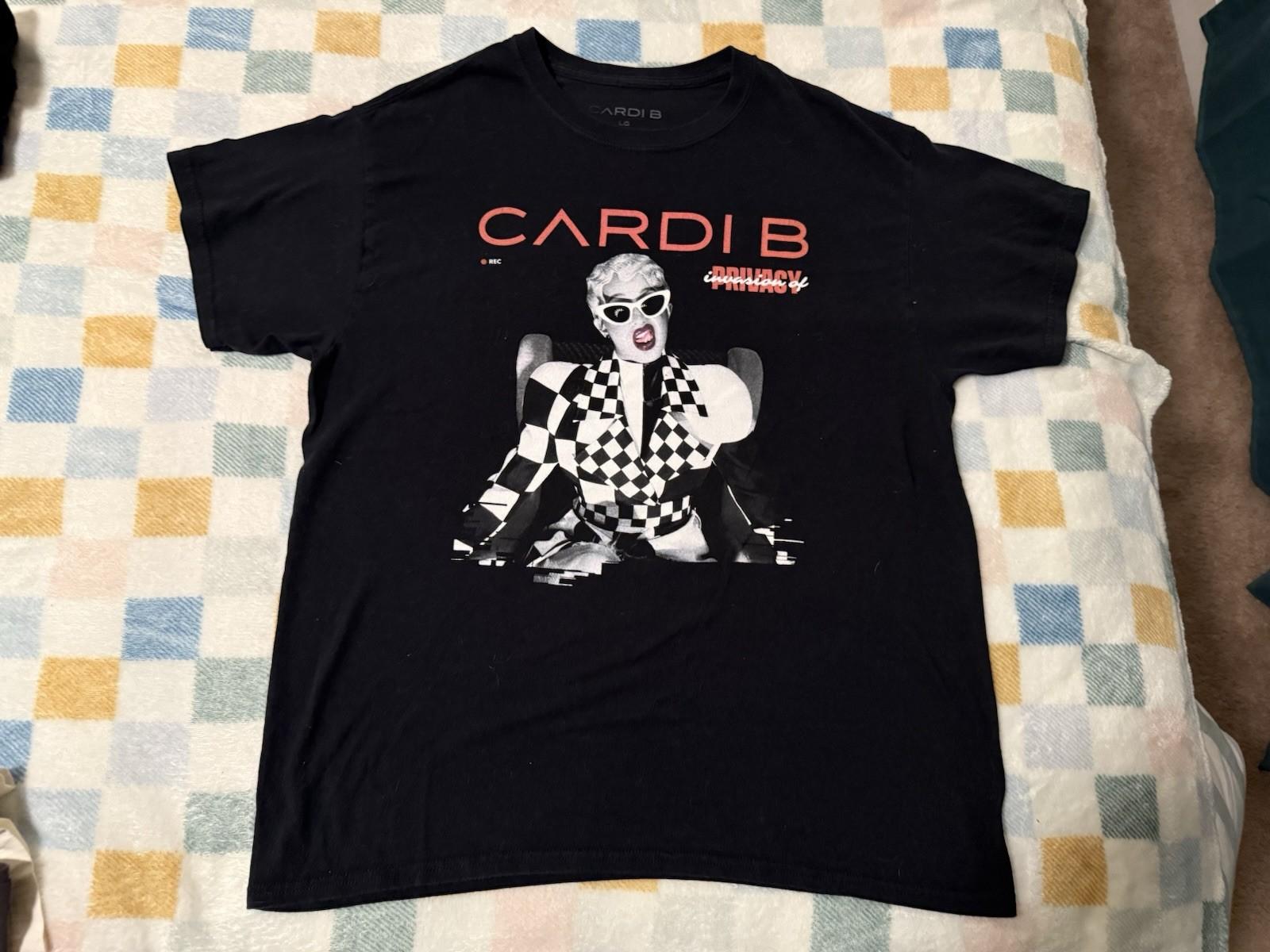 Cardi B Invasion Of Privacy Tee T-Shirt Large XXXXL