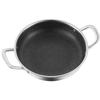 Stainless Steel Frying Pan Soup Pot Wok Honeycomb Non-Stick Pan Home Hot Pan Induction Cooker Stove Universal