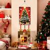 Christmas Flag Holiday Decor Waterproof Christmas Door Drape Holiday Decor For Indoor Outdoor Home Window Door Yard Patio Porch