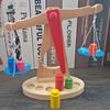 Wooden Balance Scale Toy for Early Learning: Teaches Babies Balance Principles, Ages 0.5-3 Years