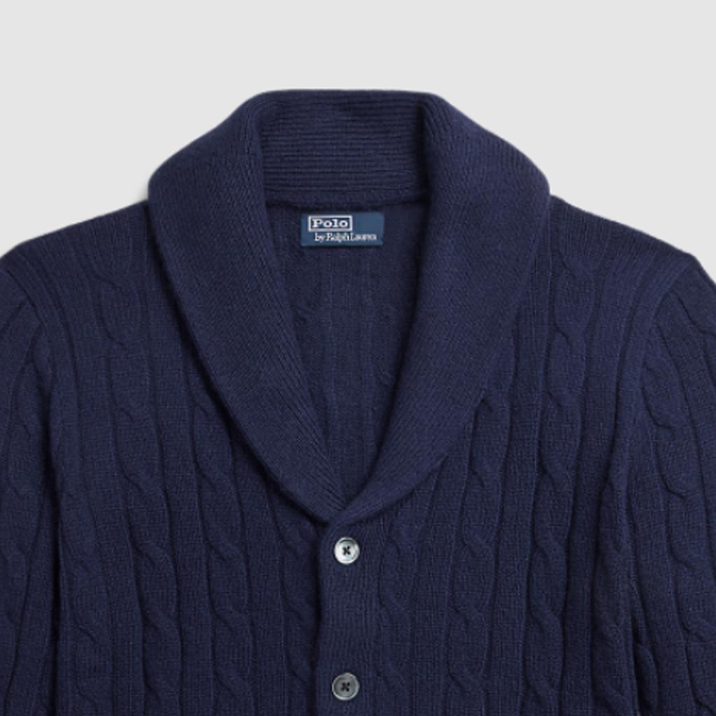 Polo Ralph Lauren SS24 Cashmere Sweater Standard Men's Dark Blue MNPOSWE16821781-400